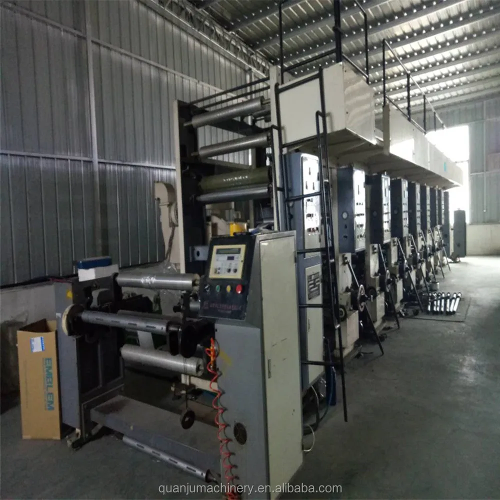 Б/у ротогравировальная печатная машина, гравировальная печатная машина, пластиковая машина для пленочной печати