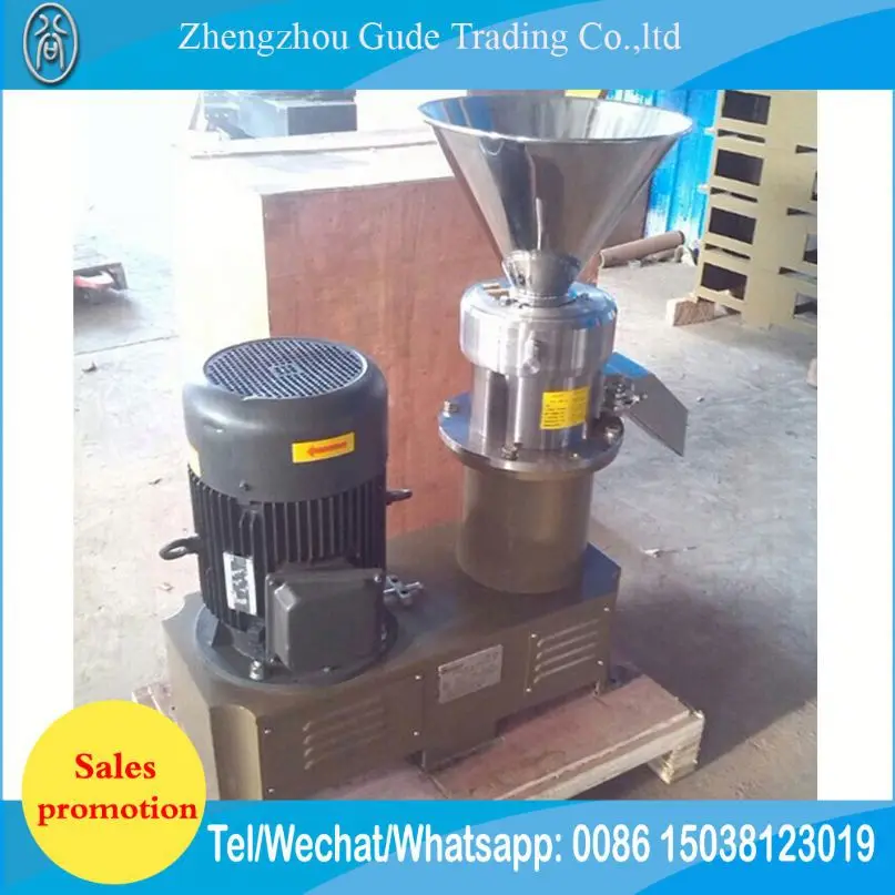 Cocoa/Peanut/Soybean/Sesame/Almond Milk Grinding Machine Soy Tahini Sauce Mill Machine