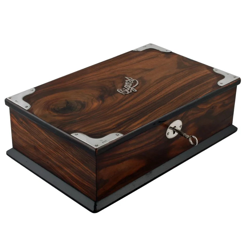 
Hot Sales Printed Logo Wooden Cigar Humidor Box Customized 