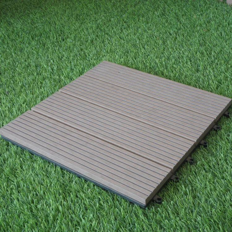 Wood Plastic Composite China Decking Garden Interlocking WPC Deck Tile