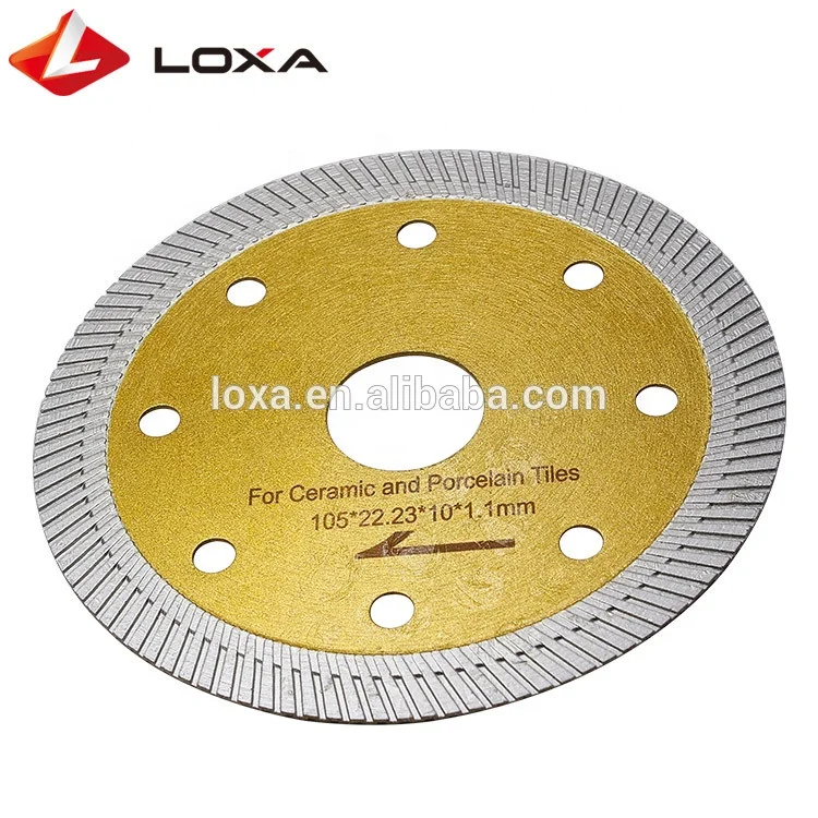 Smooth Cutting For Tile Ceramic Diamond Turbo Saw Blade