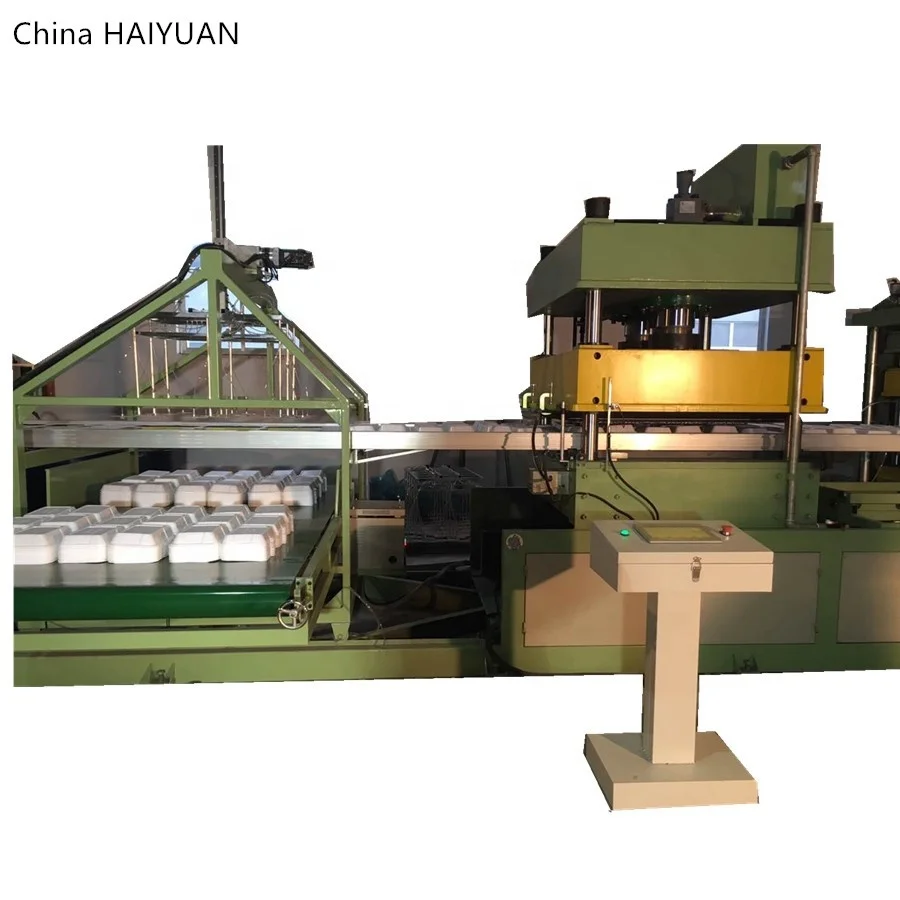 CE сертификация Eps пены вакуумная формовочная машина ps пены пищевой контейнер производственная линия