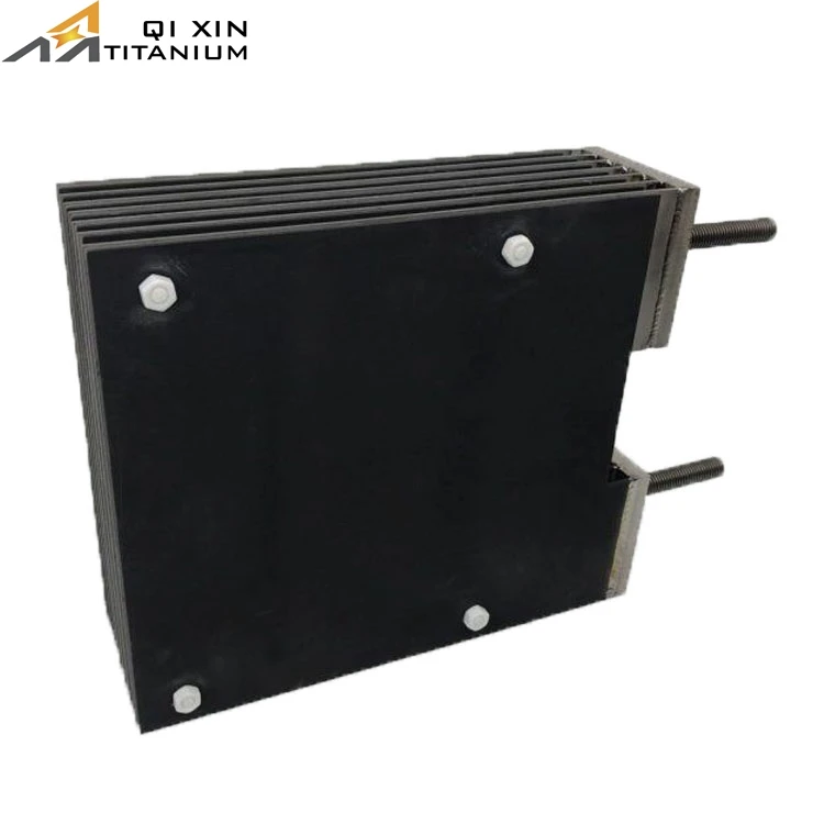 Титановый катод и анод для генератора гипохлорита натрия