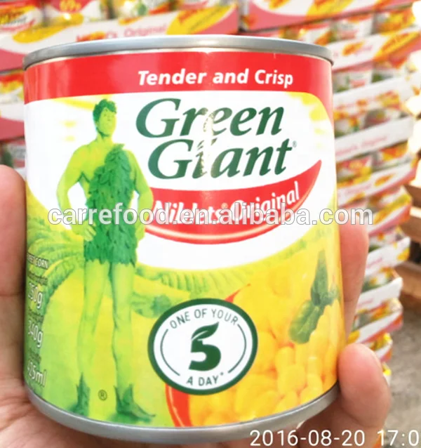 
Fresh sweet kernel corn China factory whole kernel sweet corn in cans 