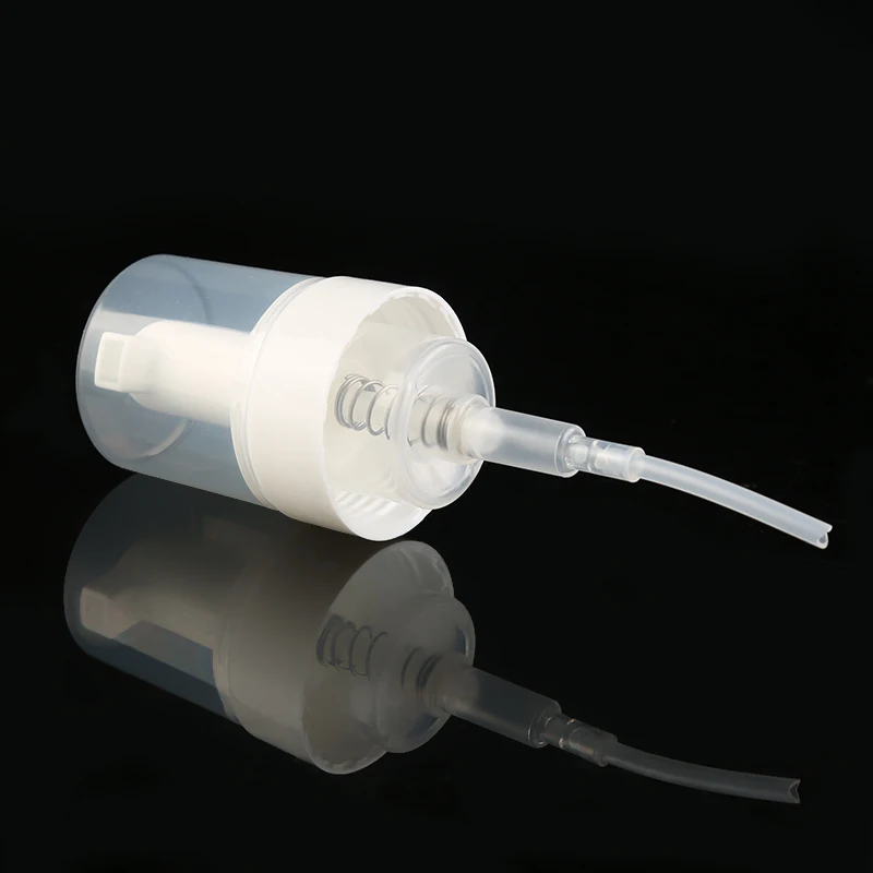 Wholesale Custom Logo Clear Plastic Bottle Mini Foaming Dispensers for Castile Liquid Soap