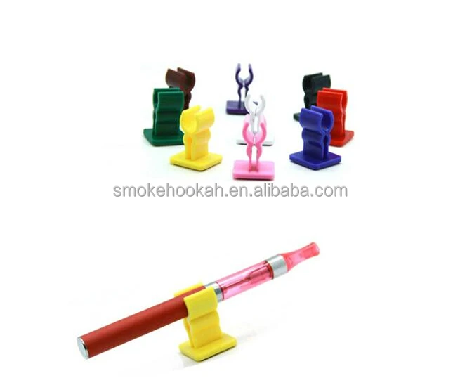 Colorful silicone e cig vaporizer stand, e cig silicone stand for sale