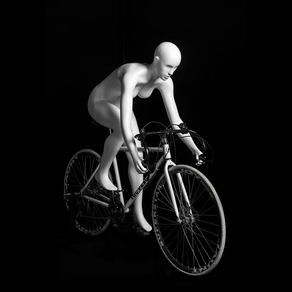 Bicycle Mannequin Cycling Road Bike Riding Female Sports Mannequins