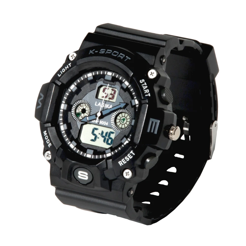Test dual time men sport watch in electronics new watches