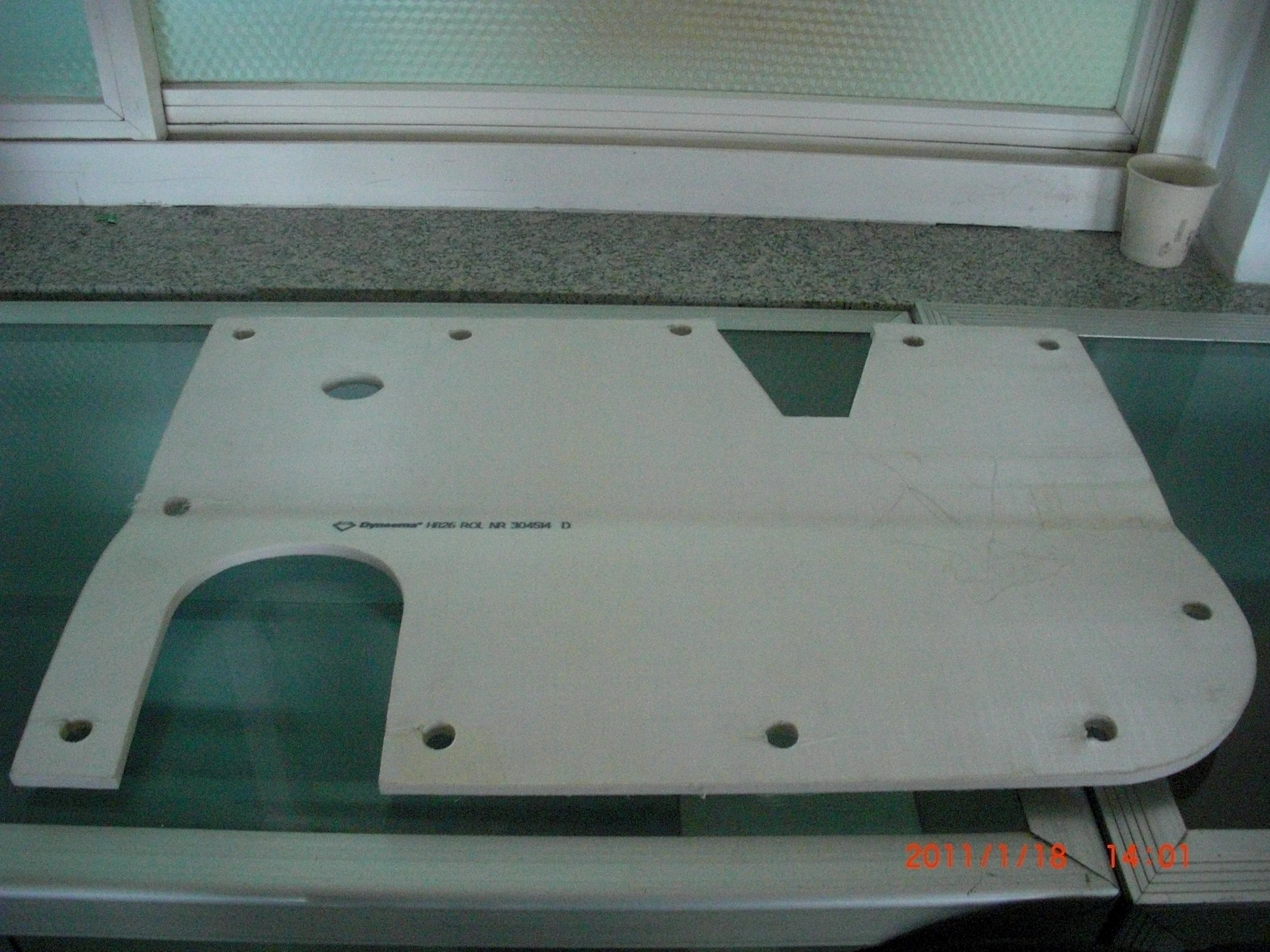 NIJ level bulletproof plate armored car plate