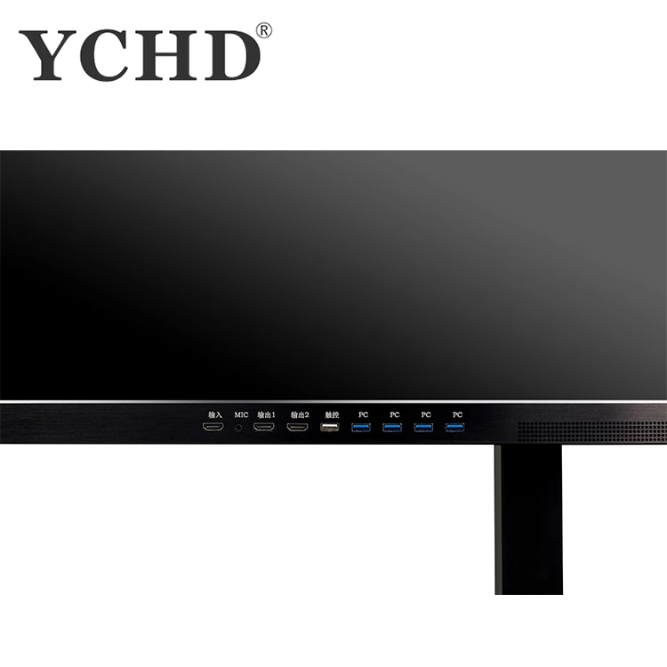 65 дюймовый ИК сенсорный экран led все в одном 4k интерактивная доска для школьного