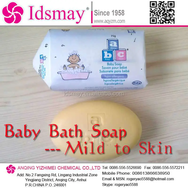 Skin-Mild baby care soap with glycerin and natural fragrance