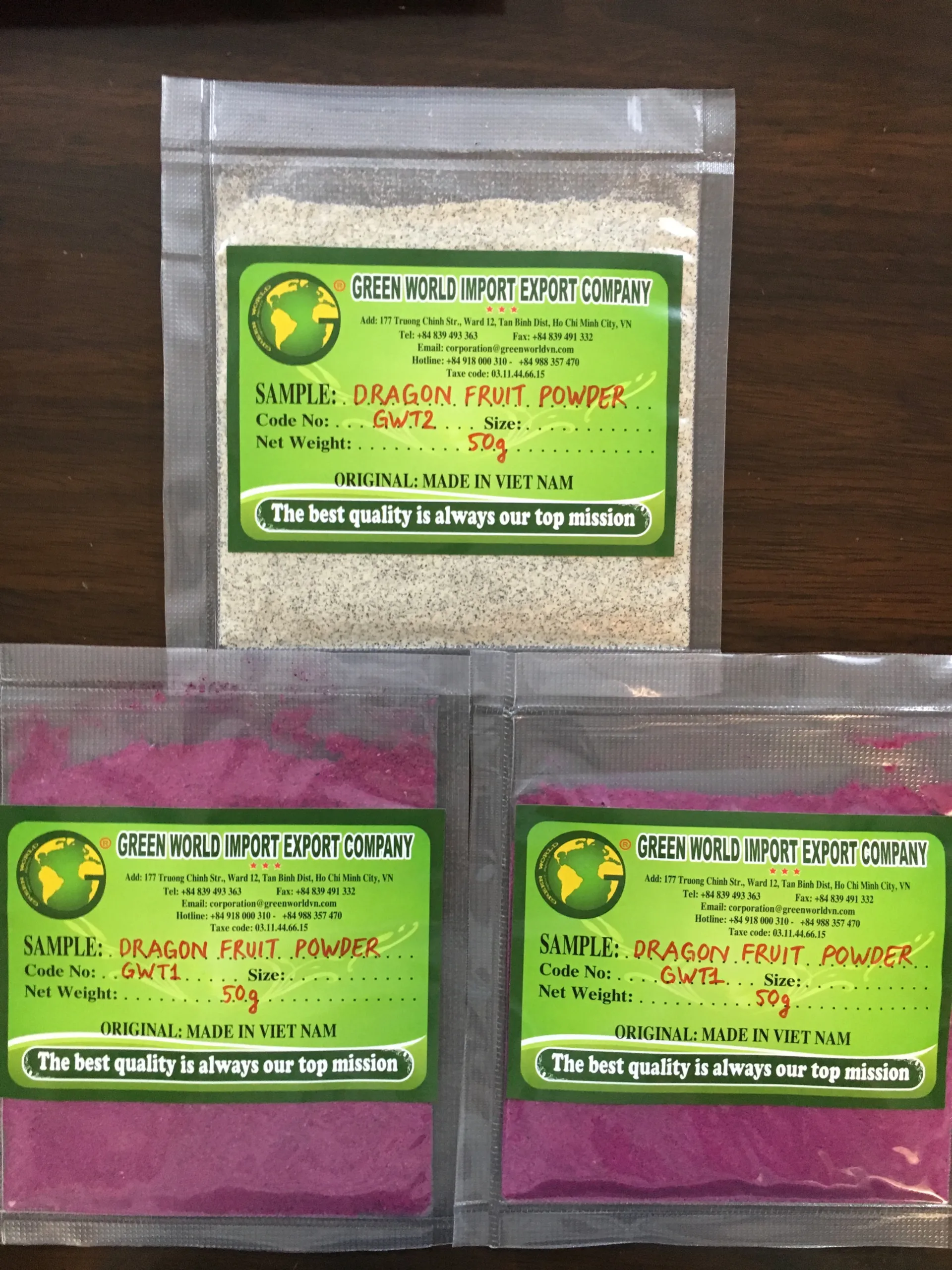 WOW! ORGANIC DRAGON FRUIT POWDER FROM VIETNAM