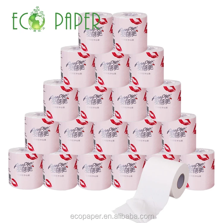 
Toilet Paper Toilet Tissue Bamboo Custom Cloud High Quality Scented Water Dissolving White Roll Bamboo Pulp 2 Ply Bath Room OEM 