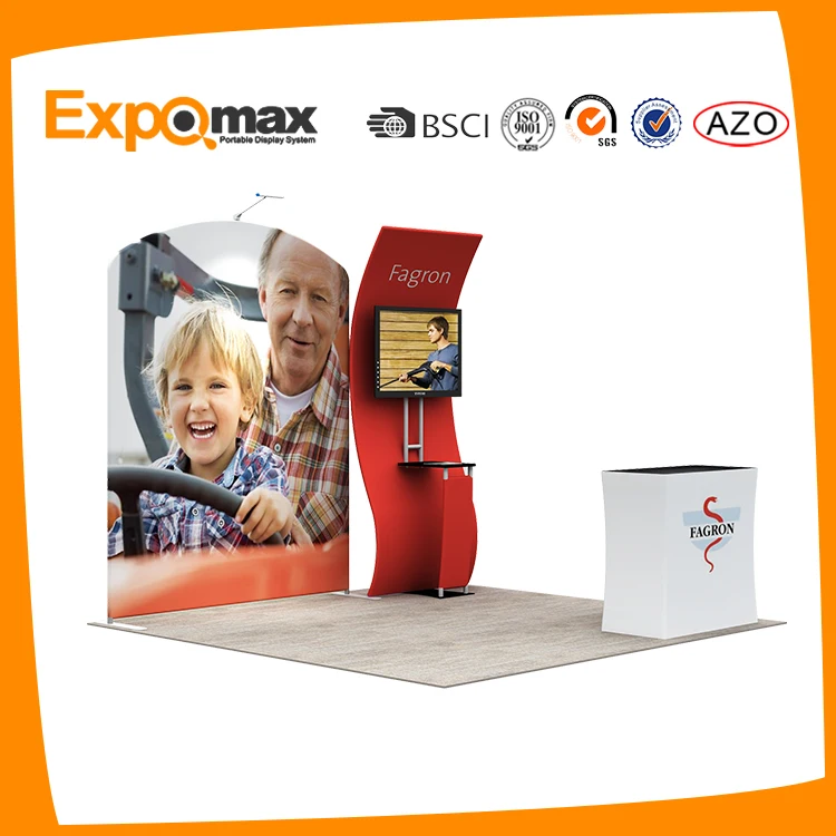 Горячая Распродажа алюминиевая выставка удобная система торговой выставки