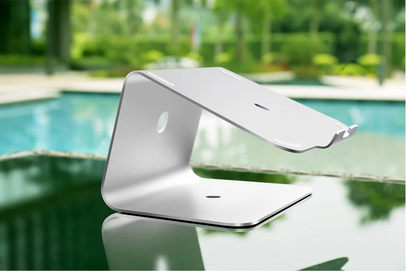 Алюминиевая металлическая подставка для ноутбука macbook и ПК