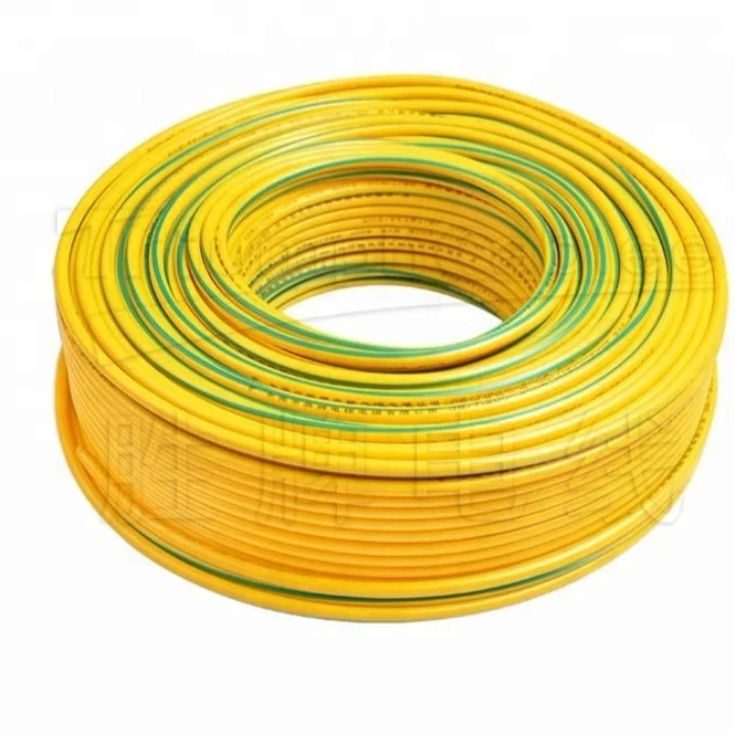 Triumph Cable Yellow Green Electric Wire Copper Grounding Earth Cable 16mm2 25mm2 35mm2 50mm2