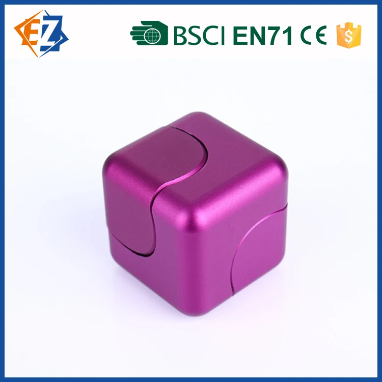 Aluminum Alloy Colourful Finger Square Gyro