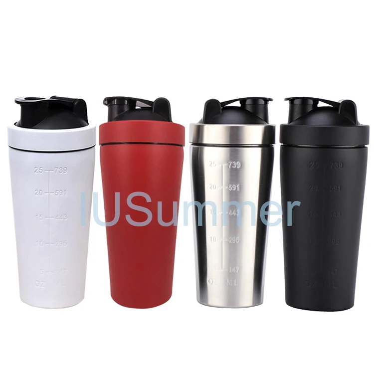 Custom Stainless Steel Shaker Bottle Stainless Steel For Protein Shaker