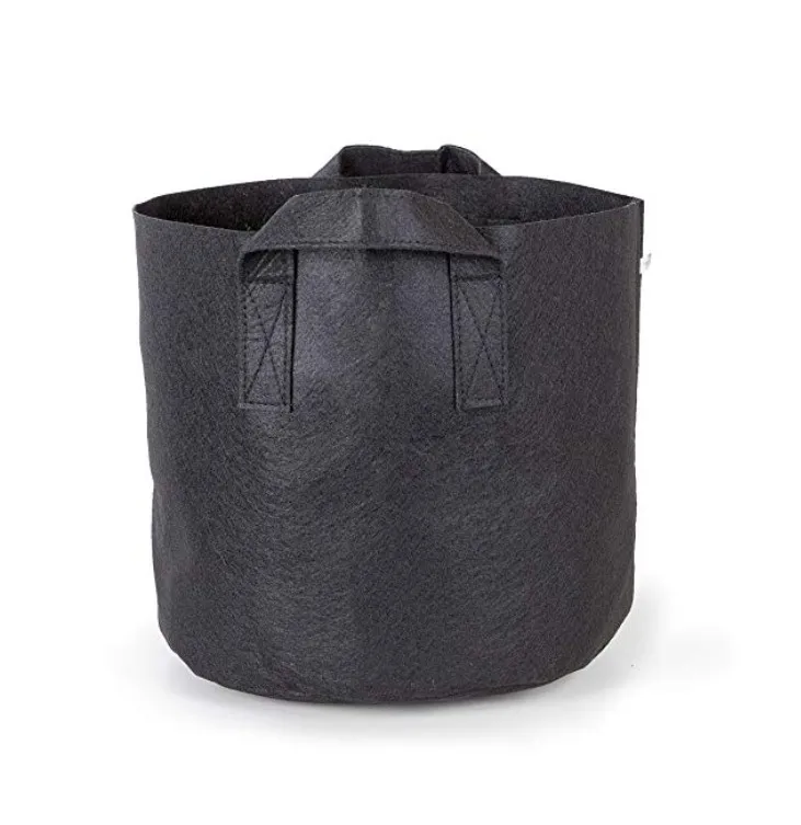 
1 2 3 5 7 10 15 20 25 30 45 50 100 200 300 400 Gallon Aeration Fabric Tomato Potato Grow Bags with Handles 
