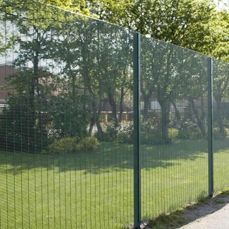 PVC Coated Galvanized Climb Wire Mesh 358 Fence