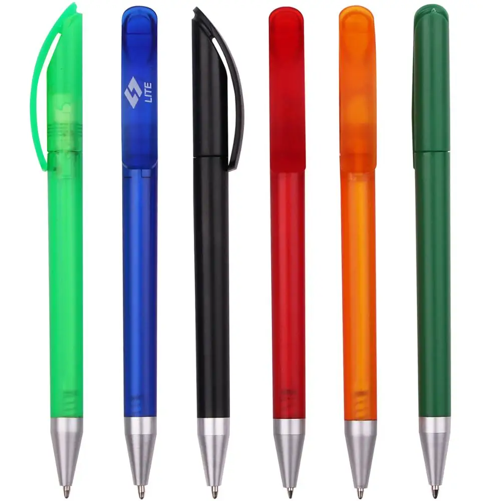 
Twist advertising plastic pen plastic ball pen customized cute pen 
