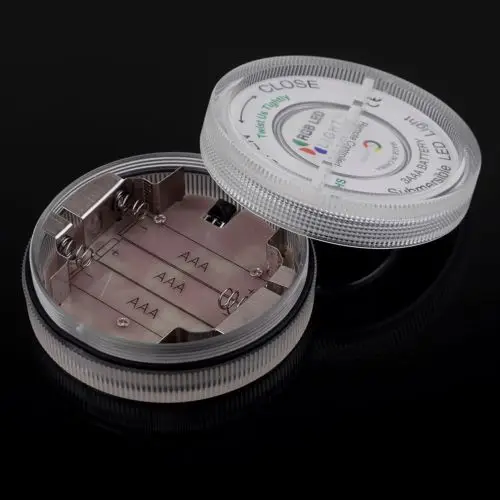 Миниатюрный погружной светодиодный светильник Kitosun на батарейках с дистанционным управлением водонепроницаемый для свадьбы вечеринки украшения