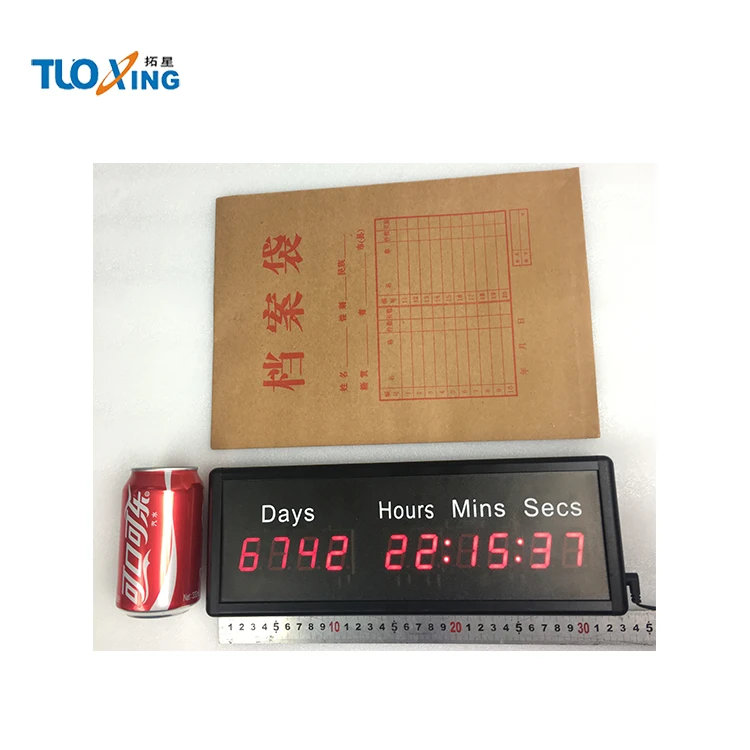PROMOTION!!! 1inch 10 digit led digital days countdown timer