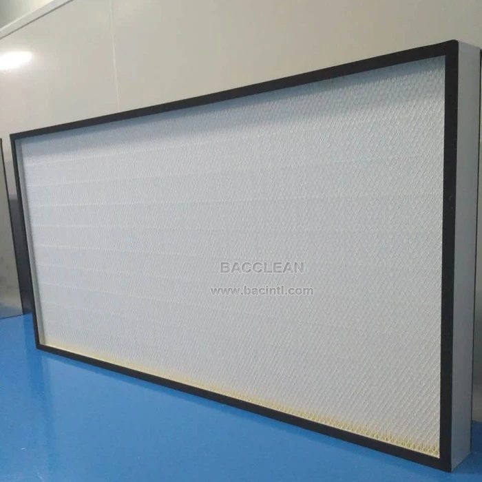 Deep Pleat Box Mini Pleat HEPA Filter Laminar Flow Hood HEPA Filter H14