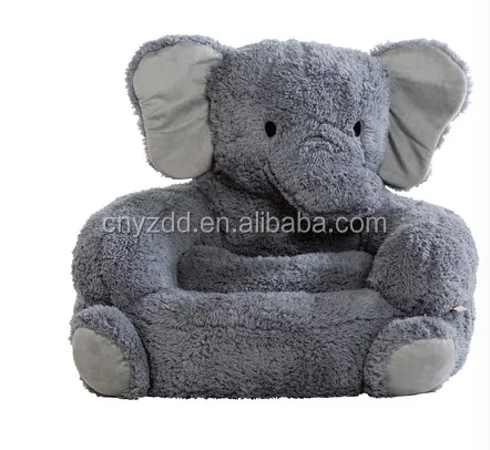 plush baby elephant chair/50cm soft elephant baby plush animal sofa chair