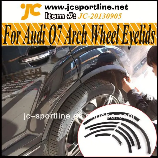 Q7 колесных арок брови, колесных арок колесных арок литье отделкой спойлер для audi q7