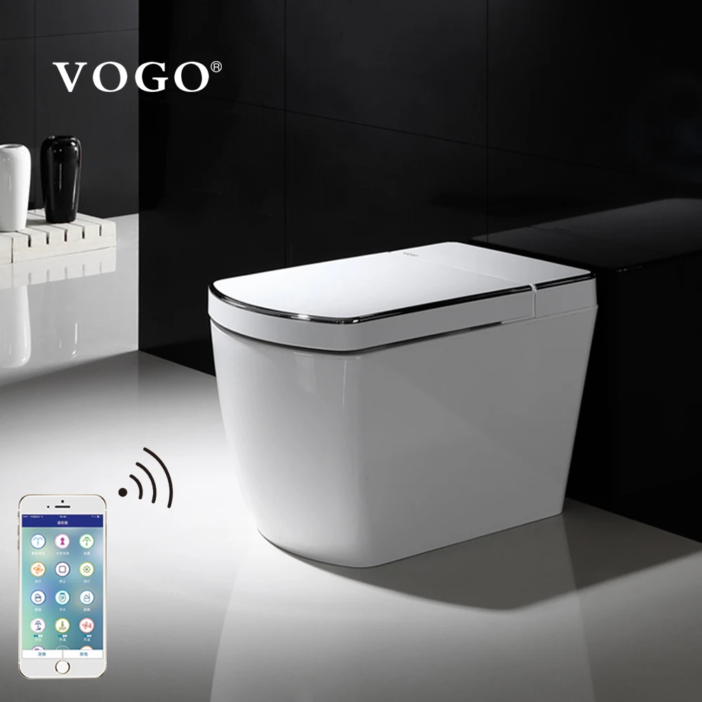 Wall hung rimless western standard size toilet water closet pan set