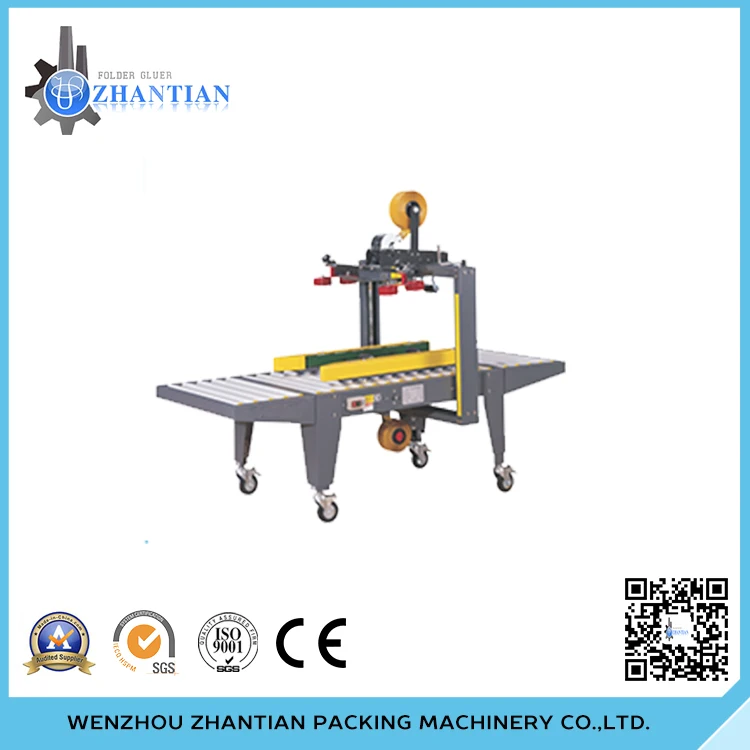 XT-553RL 110V/220V 50Hz/60Hz Side Straps Semi-Automatic Case Sealant