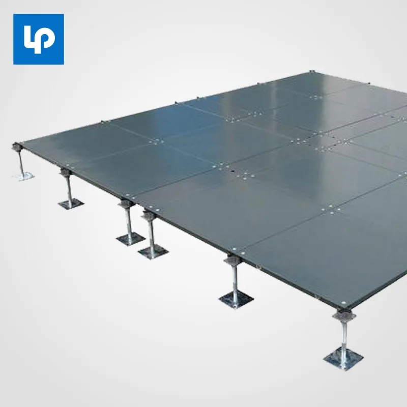 ningbo lepin Factory hot sell custom Outlet antistatic raised floor fs1000 Steel Anti-static Raised Floor (HPL/PVC) price list