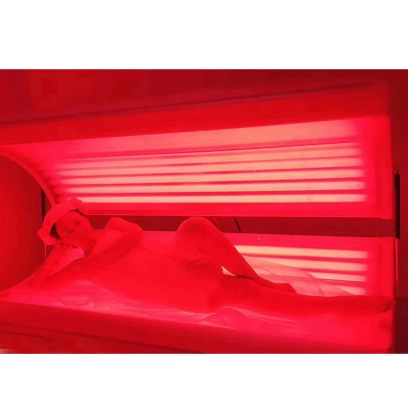 Multiple function tanning collagen mixed solarium tanning bed sunbed  wrinkles acne removal Germany Rubino globes bronze 3000w