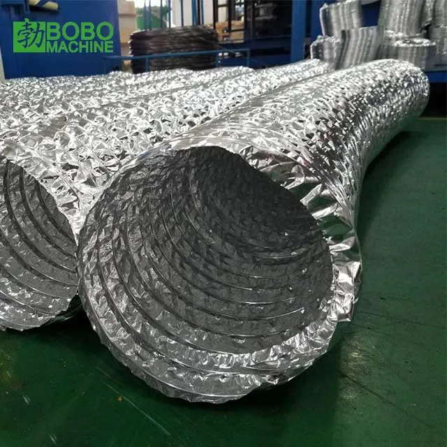 Flexible Aluminum Duct Manufacturers Machine