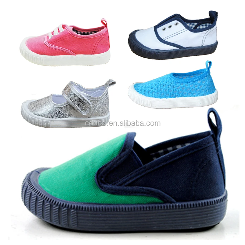 Оптовая 2017 горячие продажа Мода Дети Холст Повседневная Обувь Резиновая Подошва
