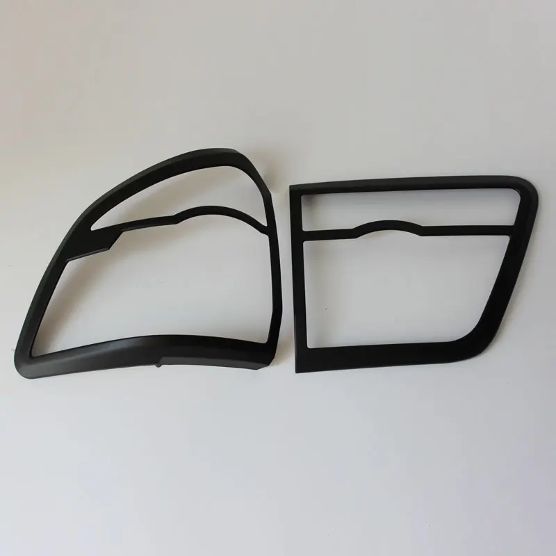YCSUNZ 2014 For Fortuner Accessories Black Tail Lights Trim For Fortuner Hilux Sw4 2012
