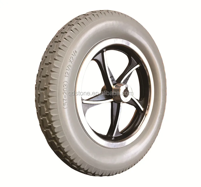 ПОЛИУРЕТАНОВОЙ пеной колеса для wheechair с алюминиевым ободом высокое качество плоской свободной колеса