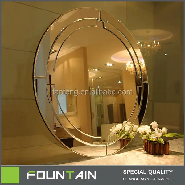 round large wall mounted decoration mirror wall mirrors for sale