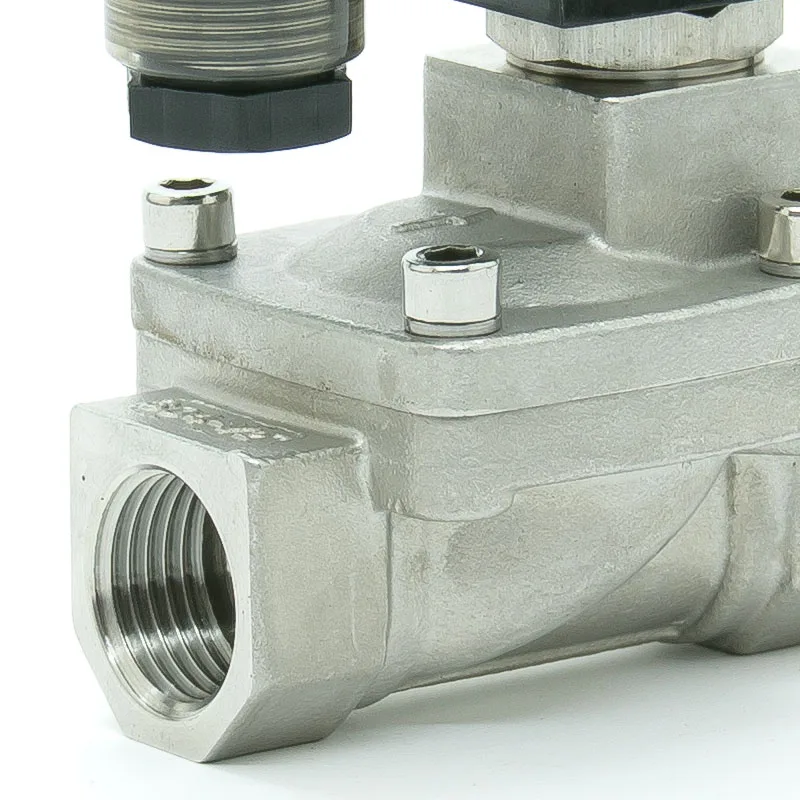 HOYAN SPX-15 1/2 дюйма водяной электромагнитный клапан из нержавеющей стали Pilot NC 24 в 36 В 220 В