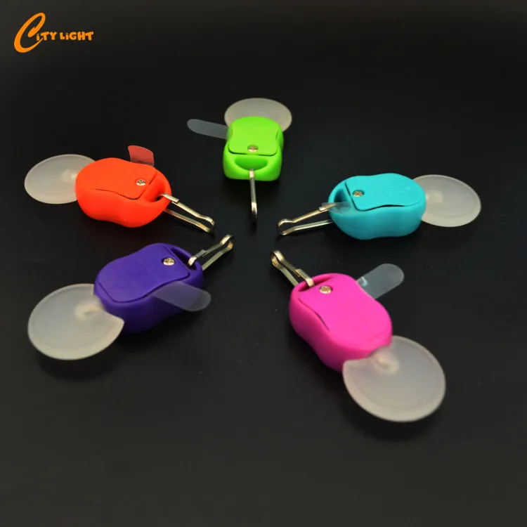 New Product Zipper Pull LED Zipper Light Zipper Light with Metal Clip