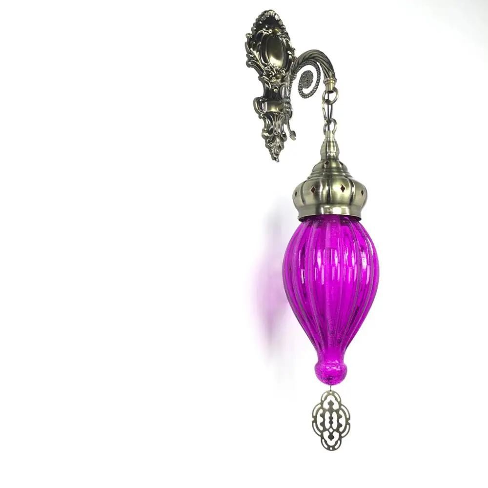 SL2L 2017 NEW DESIGN Istanbul Handicraft Mosaic Art Turkish LED decorative wall Lamps