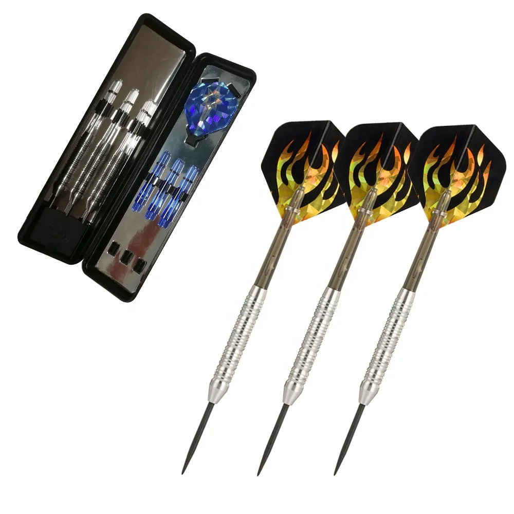 24g 25g 26g professional 95% tungsten Steel Tip darts set with dart flights shaft