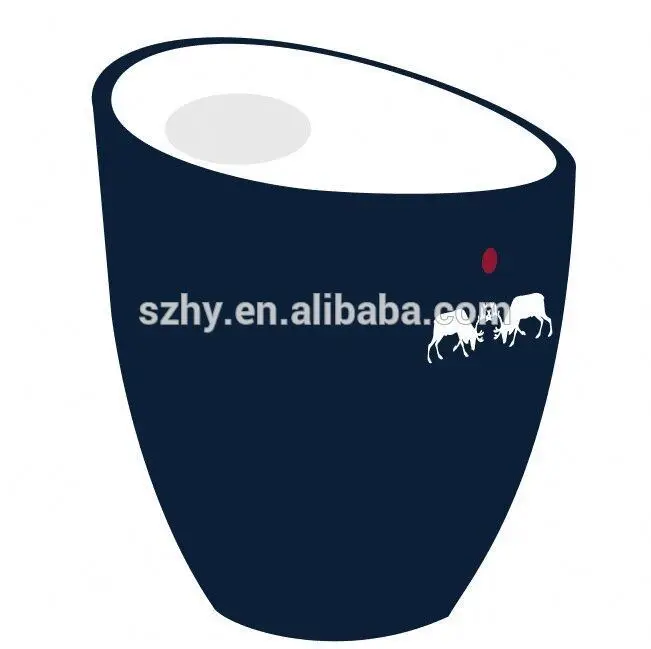 3L thick plastic wine beer ice bucket