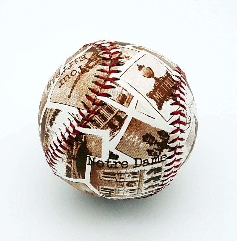 Standard 9 inches hand sewn PVC promotional weighted balls baseball