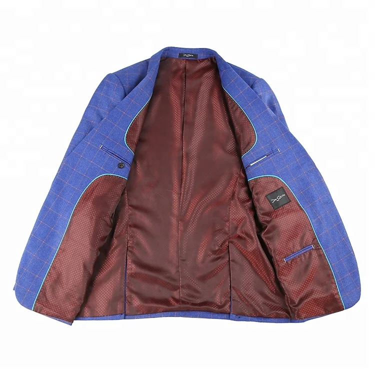 Костюм мужской твидовый из 3 предметов, пиджак и брюки в клетку, приталенный силуэт, новейший дизайн