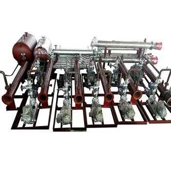 High Temperature Hot Oil Heat Transfer System Anti Explosion Heaters