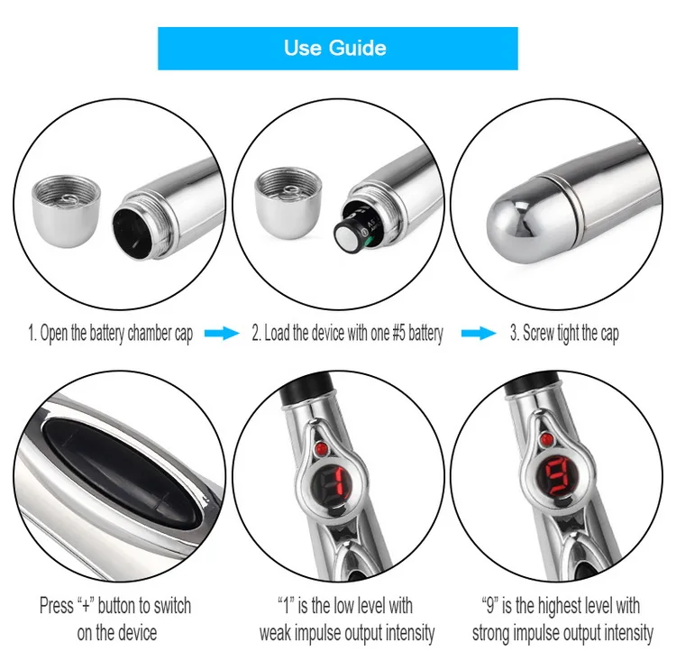 Домашнего использования массаж тела энергия пера электронный Меридиан пера электро-акупунктуры пера