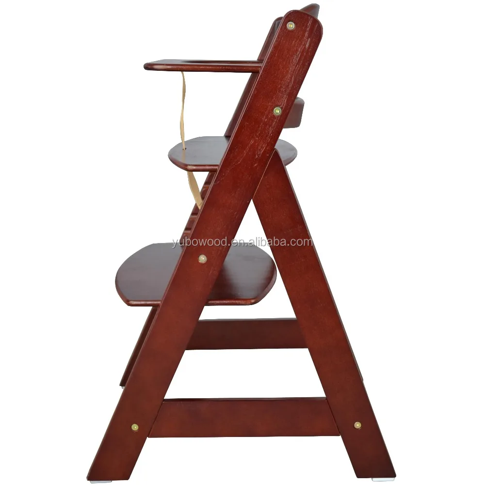 Wooden baby eating Chair Cheap baby dining high chair