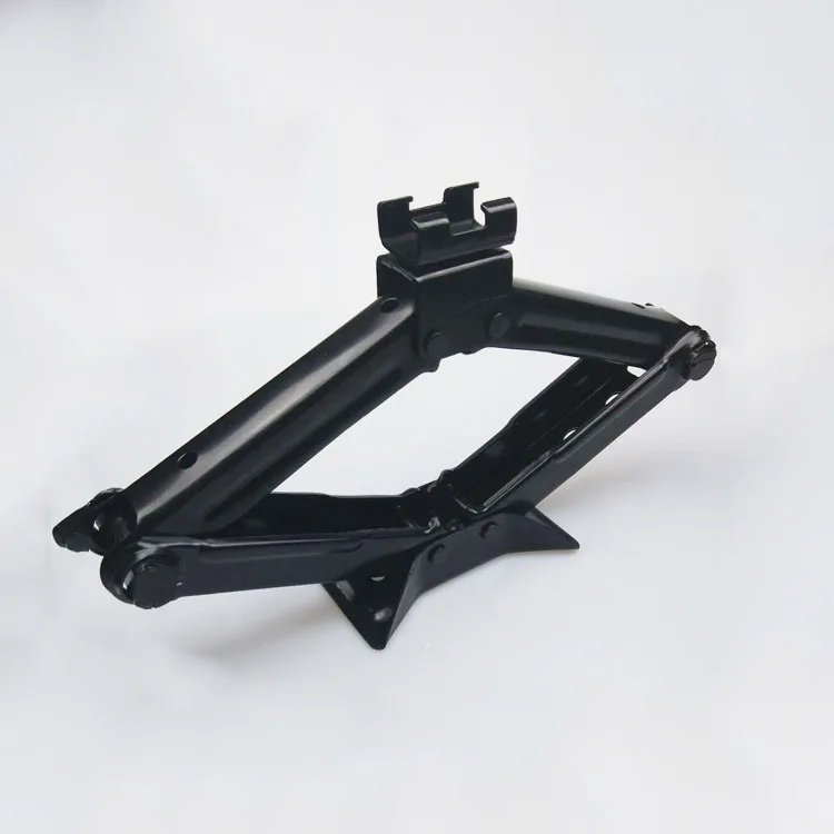 High quality 1.5 Ton red or black low profile light duty manual hand car scissor jack and scissor jack ratchet Car jack